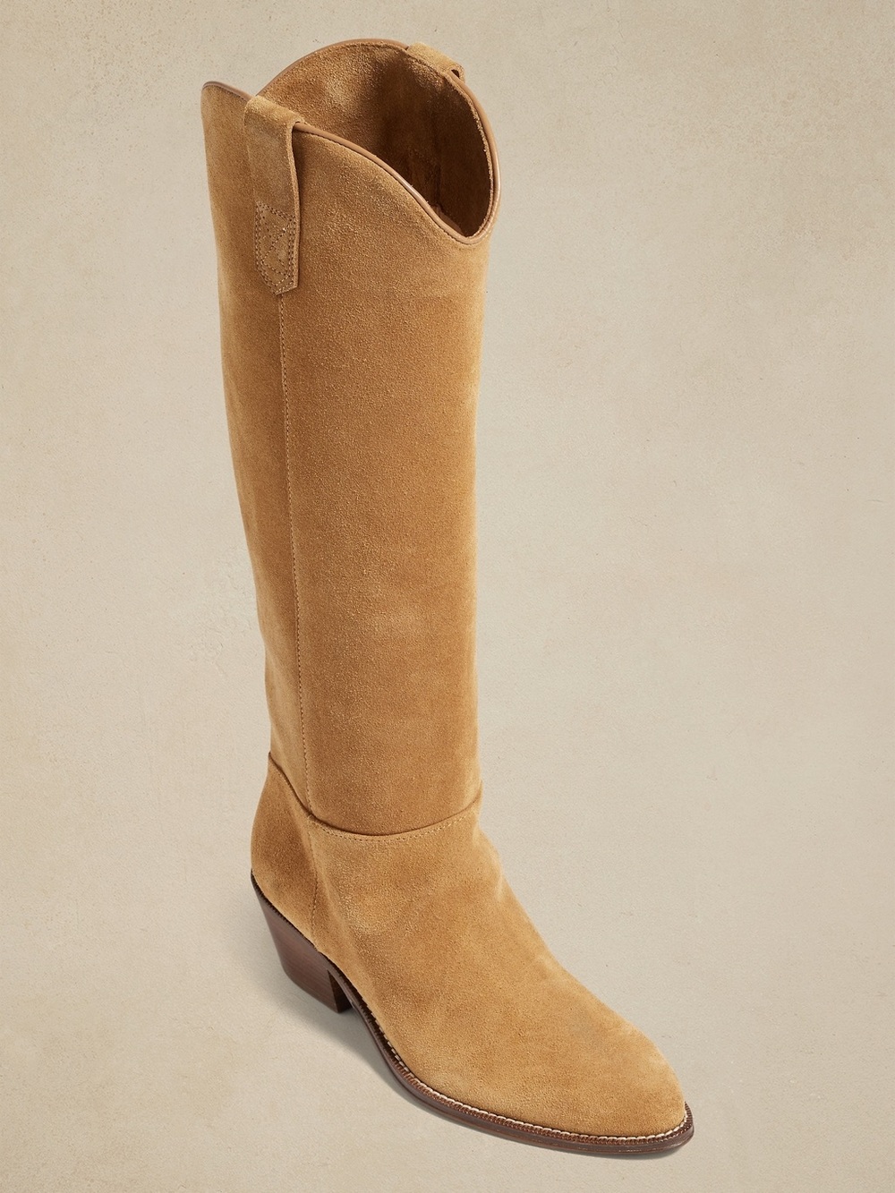 NEW Banana Republic Archer Western Boot - Italian Suede